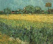 Vincent Van Gogh, View of Arles with Irises